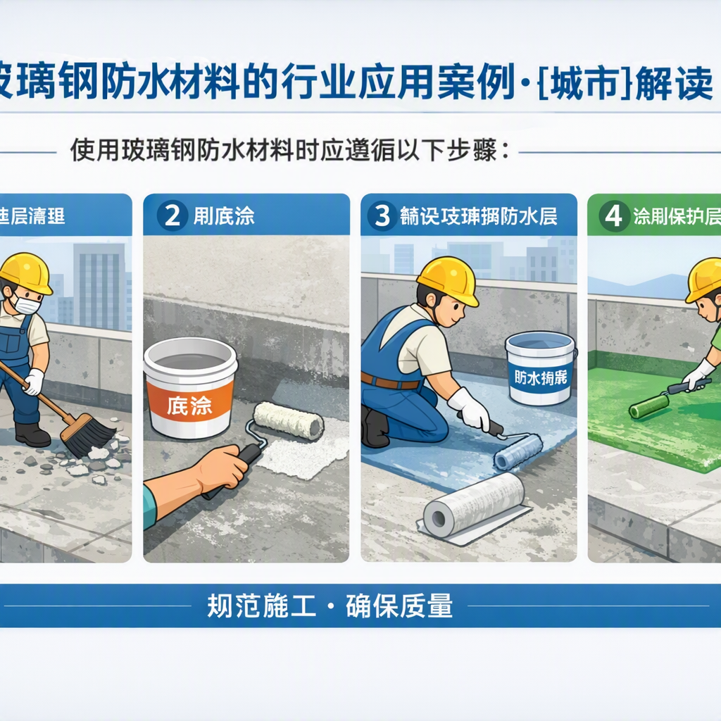 玻璃钢防水材料的行业应用案例,大兴安岭解读