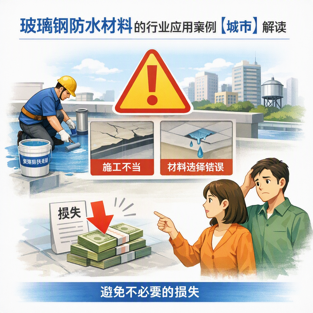 玻璃钢防水材料的行业应用案例,大兴安岭解读