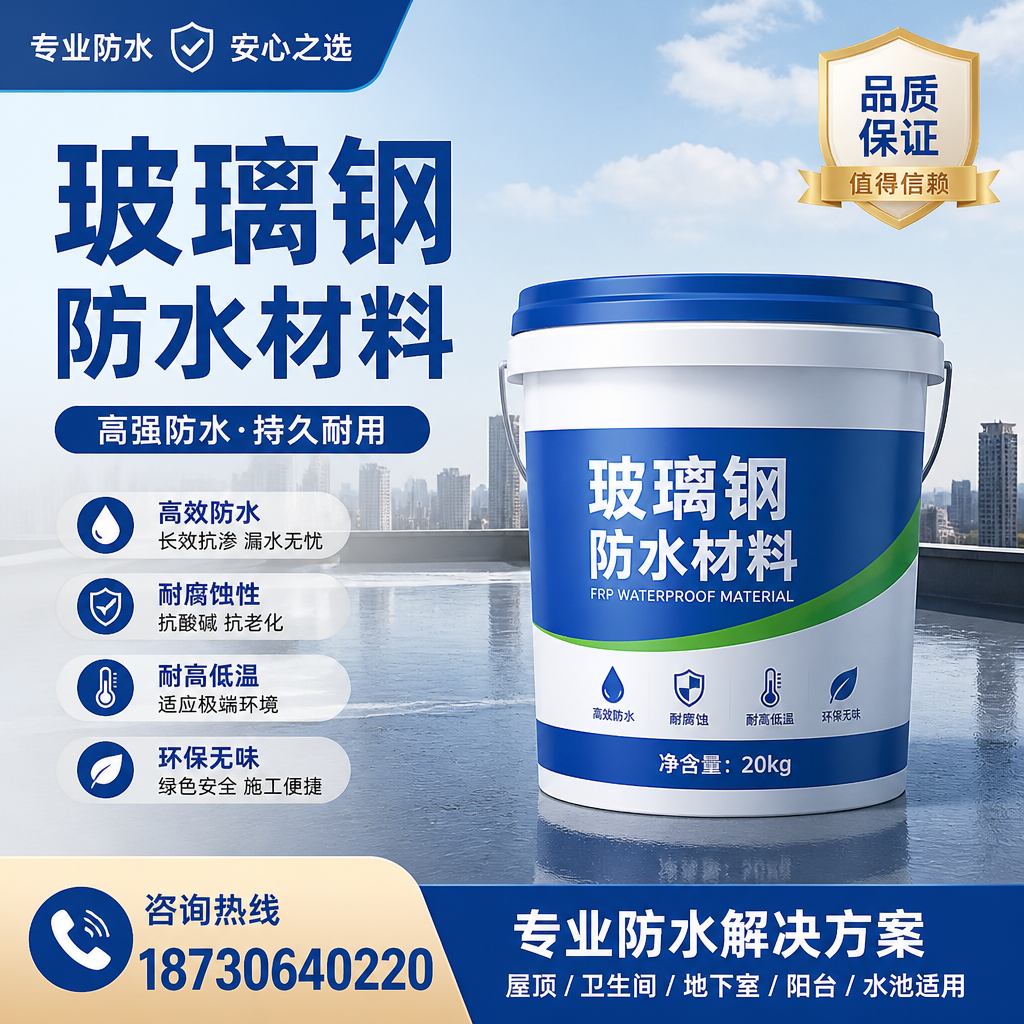 了解玻璃钢防水材料的市场趋势，大兴安岭 企业不可不知